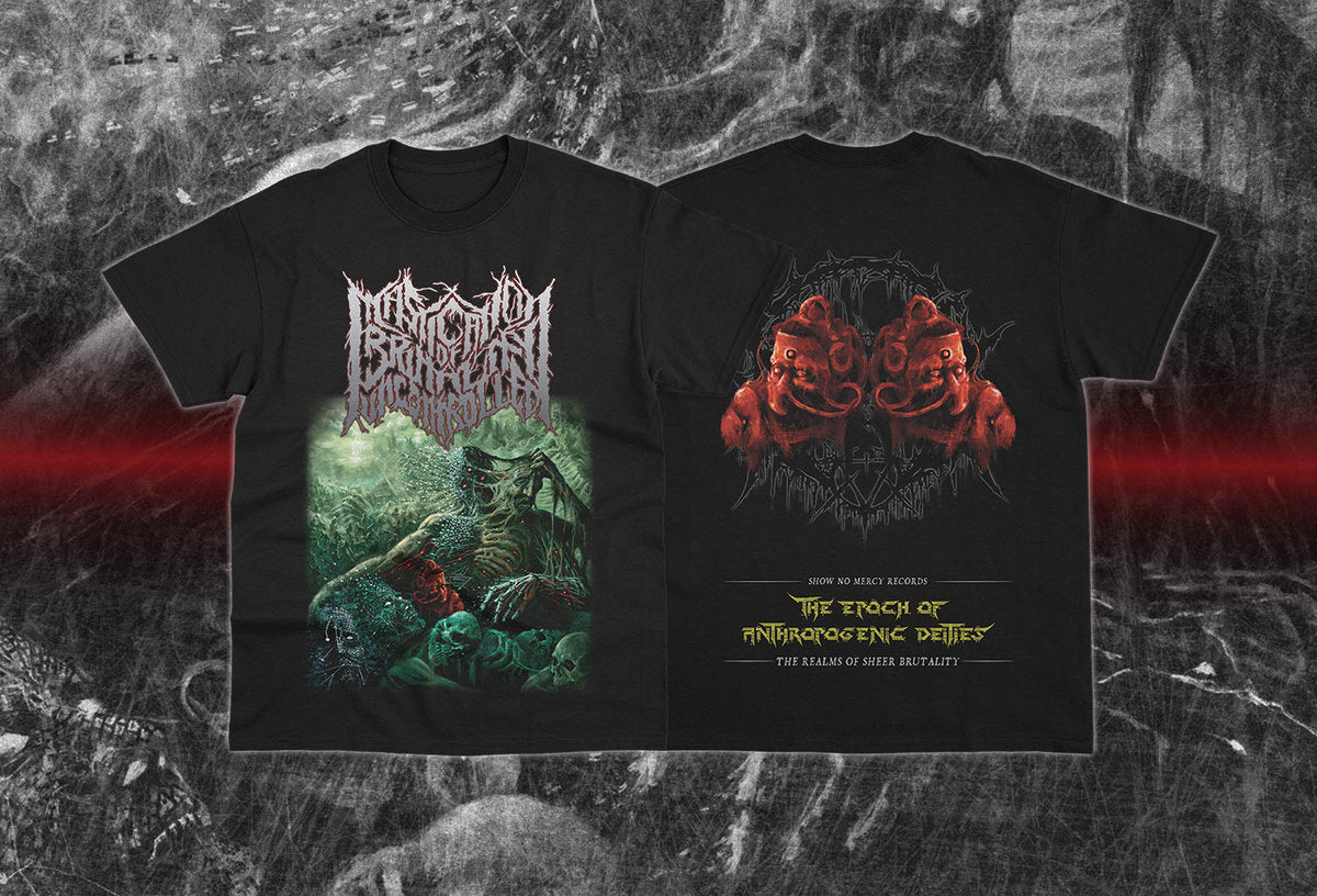 Mastication Of Brutality Uncontrolled “The Epoch Of Anthropogenic Deities” T-SHIRT