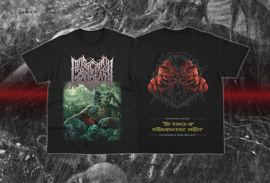 Mastication Of Brutality Uncontrolled “The Epoch Of Anthropogenic Deities” T-SHIRT