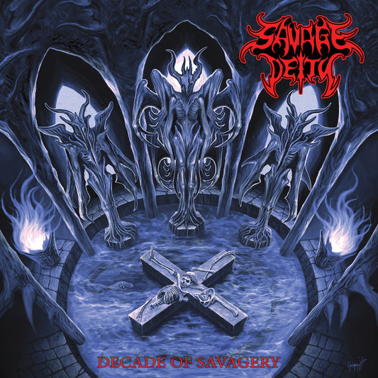 SAVAGE DEITY "DECADE OF SAVAGERY" CD
